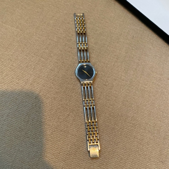 Movado Esperanza Two Tone Women's Watch - Picture 6 of 10